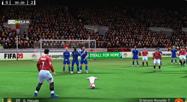 FIFA 09 screenshot 4 for Playstation 2